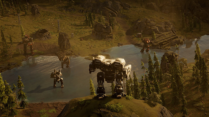 Скриншот из игры BattleTech: Heavy Metal