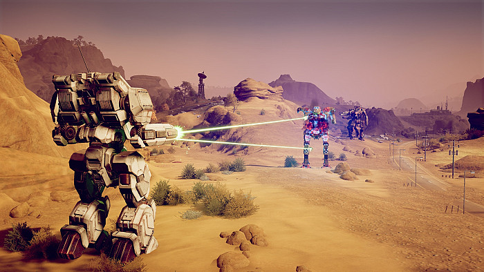 Скриншот из игры BattleTech: Heavy Metal