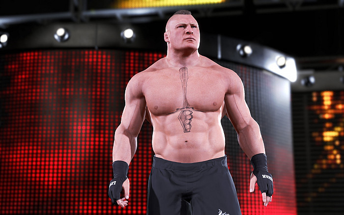 Скриншот из игры WWE 2K20