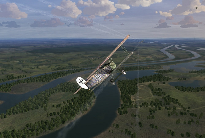 Скриншот из игры Rise of Flight