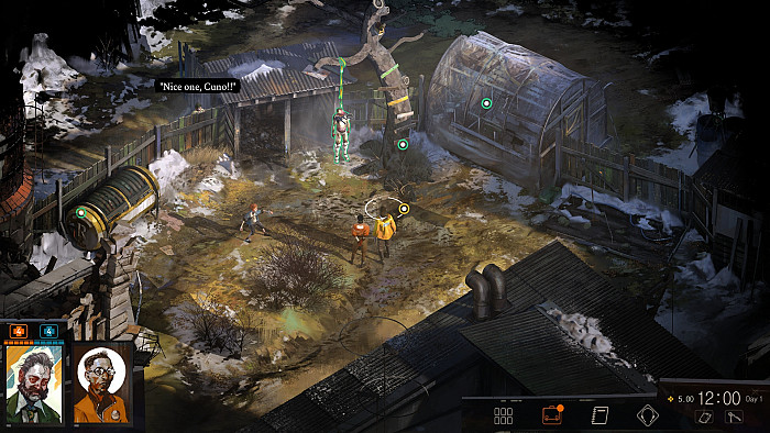 Скриншот из игры Disco Elysium