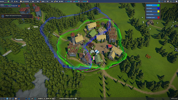 Скриншот из игры Foundation