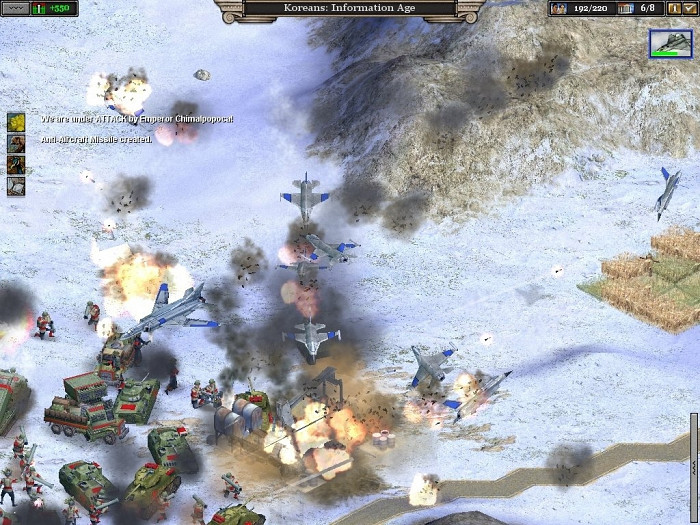 Скриншот из игры Rise of Nations
