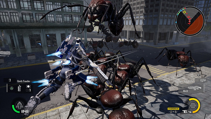 Скриншот из игры Earth Defense Force: Iron Rain