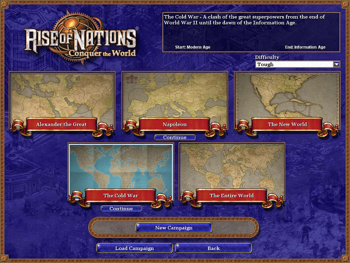 Скриншот из игры Rise of Nations: Thrones and Patriots