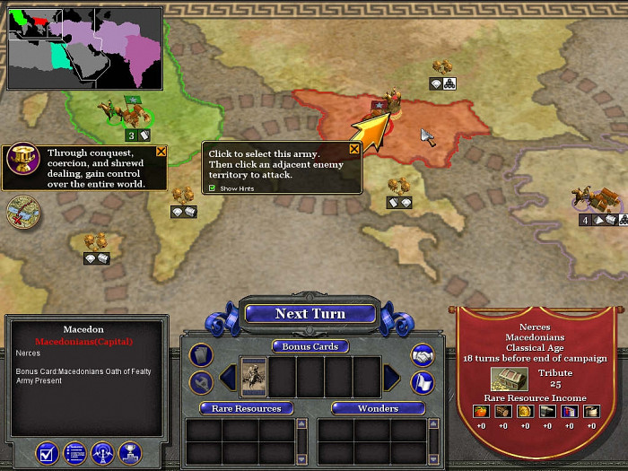 Скриншот из игры Rise of Nations: Thrones and Patriots