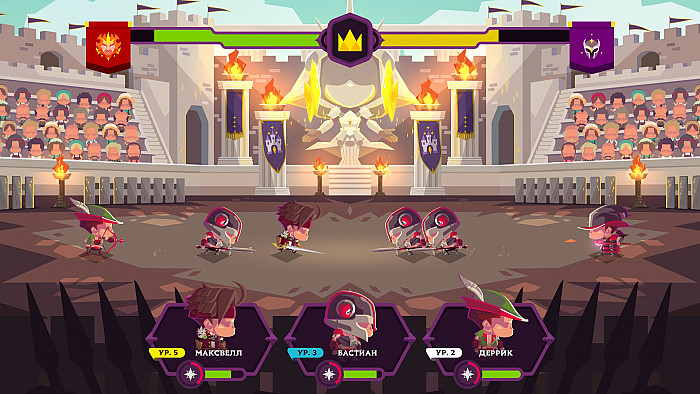 Скриншот из игры King's League II