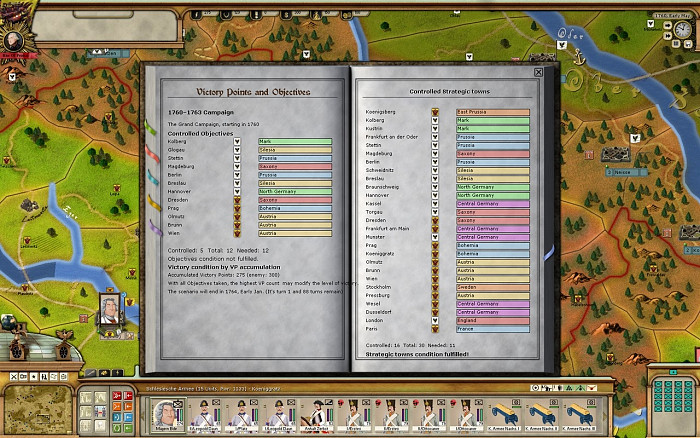 Скриншот из игры Rise of Prussia