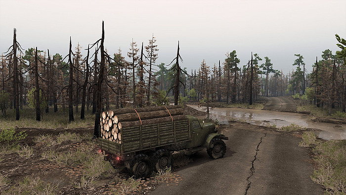 Скриншот из игры Spintires: Chernobyl