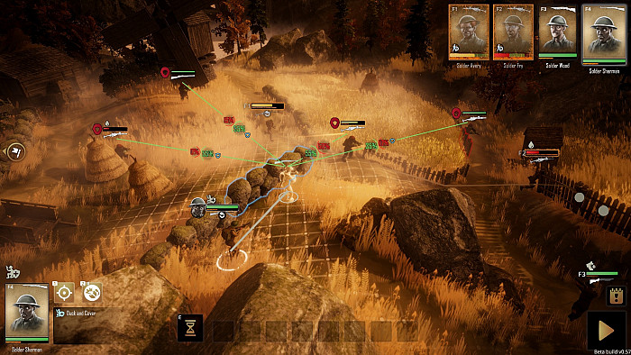 Скриншот из игры Broken Lines