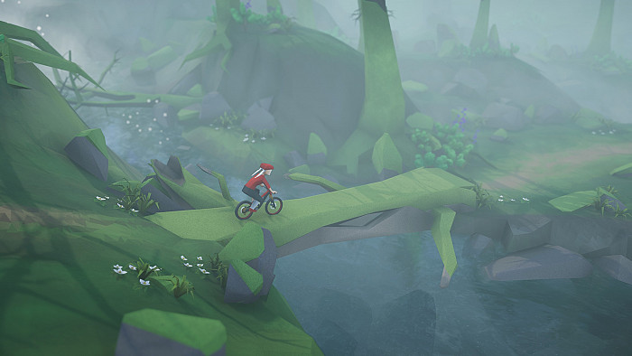 Скриншот из игры Lonely Mountains: Downhill