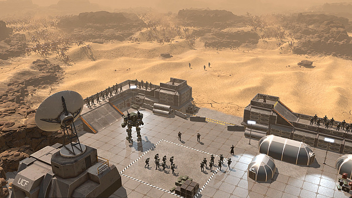 Скриншот из игры Starship Troopers: Terran Command