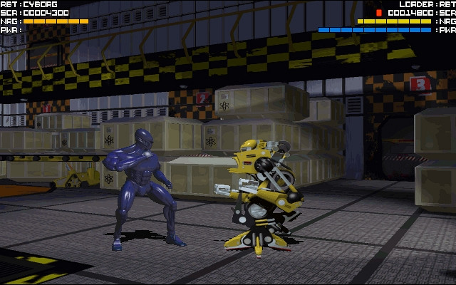Скриншот из игры Rise of the Robots
