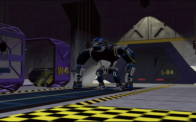 Скриншот из игры Rise of the Robots
