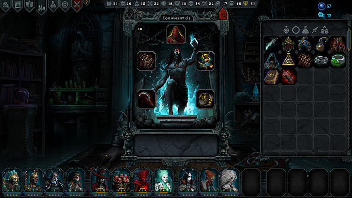 Скриншот из игры Iratus: Lord of the Dead