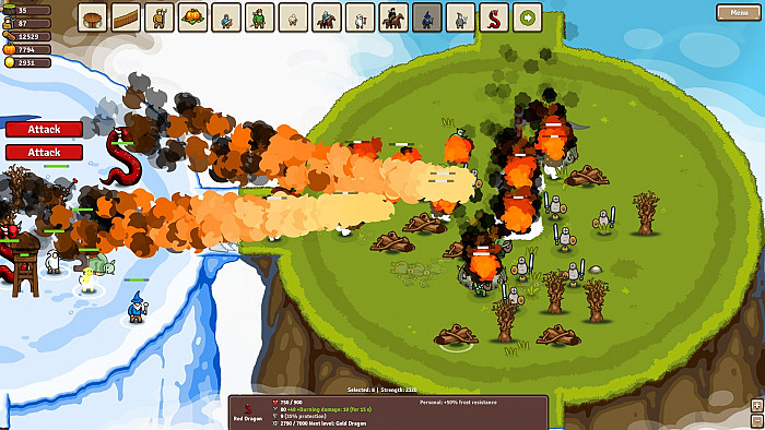 Скриншот из игры Circle Empires