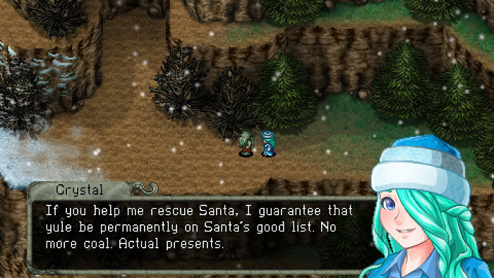 Скриншот из игры Cthulhu Saves Christmas