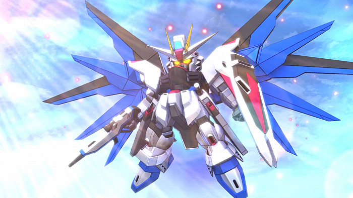Скриншот из игры SD Gundam G Generation Cross Rays