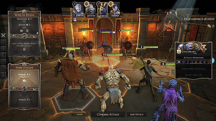 Скриншот из игры Gloomhaven