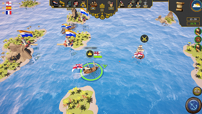 Скриншот из игры Her Majesty's Ship