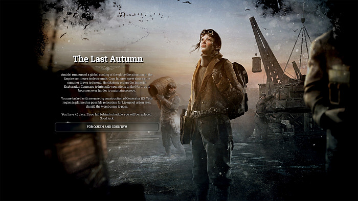 Скриншот из игры Frostpunk: The Last Autumn