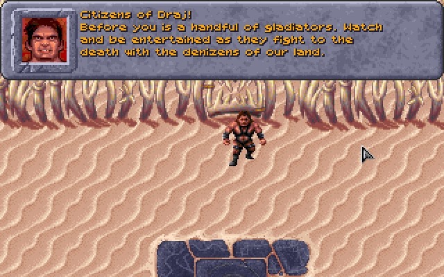 Скриншот из игры Dark Sun: Shattered Lands