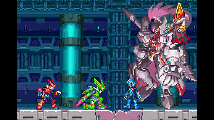 Скриншот из игры Mega Man Zero/ZX Legacy Collection