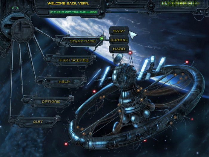 Скриншот из игры Insectoid