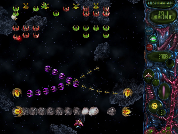 Скриншот из игры Insectoid