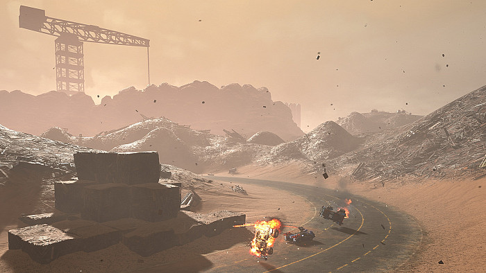 Скриншот из игры Dark Future: Blood Red States