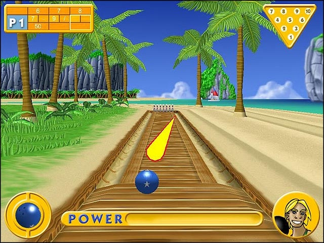 Скриншот из игры Party Bowling