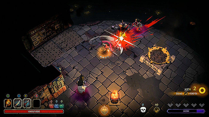 Скриншот из игры Curse of the Dead Gods