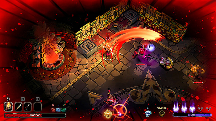 Скриншот из игры Curse of the Dead Gods