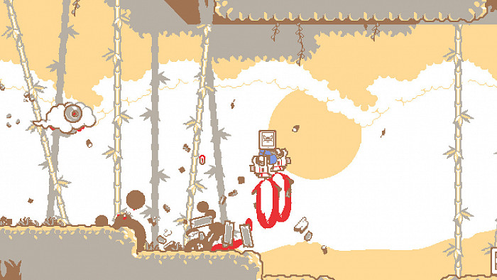 Скриншот из игры Kunai