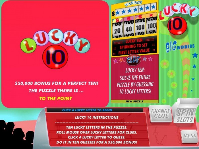 Скриншот из игры Pat Sajak's Lucky Letters Deluxe