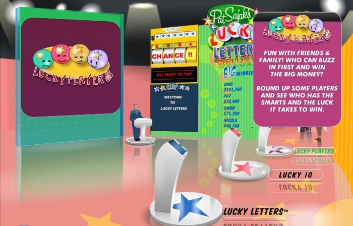 Скриншот из игры Pat Sajak's Lucky Letters Deluxe