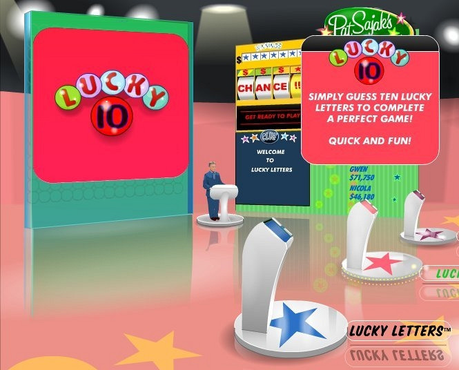 Скриншот из игры Pat Sajak's Lucky Letters Deluxe