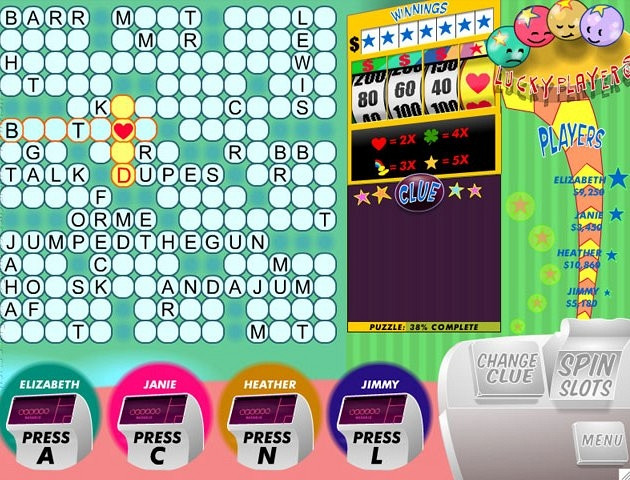 Скриншот из игры Pat Sajak's Lucky Letters Deluxe