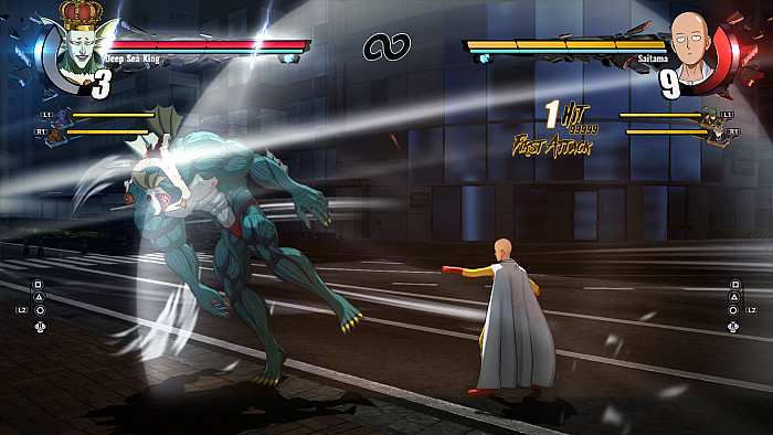 Скриншот из игры One Punch Man: A Hero Nobody Knows
