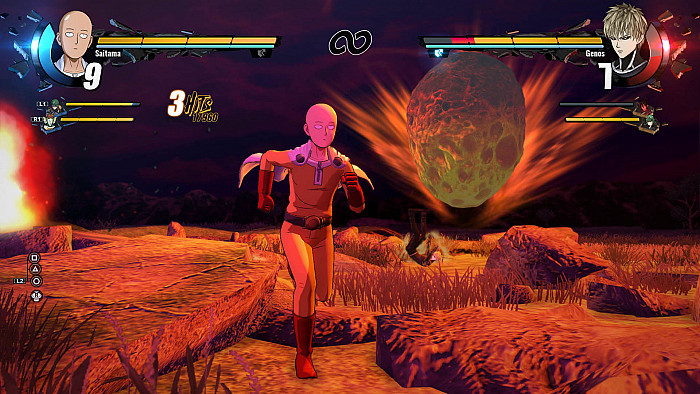 Скриншот из игры One Punch Man: A Hero Nobody Knows