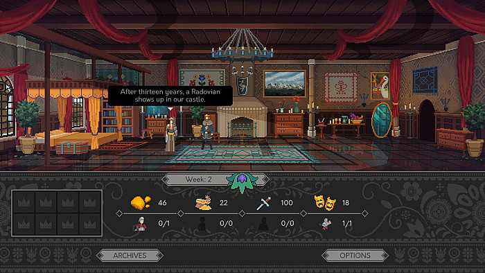 Скриншот из игры Yes, Your Grace