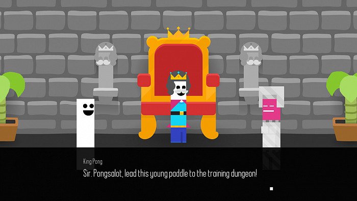 Скриншот из игры PONG Quest