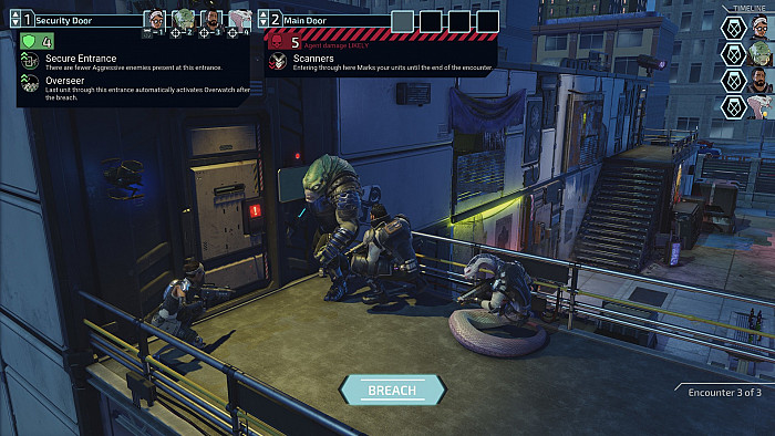 Скриншот из игры XCOM: Chimera Squad