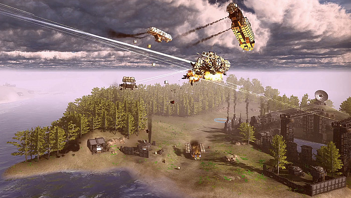 Скриншот из игры Dieselpunk Wars Prologue