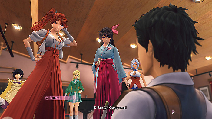 Скриншот из игры Sakura Wars