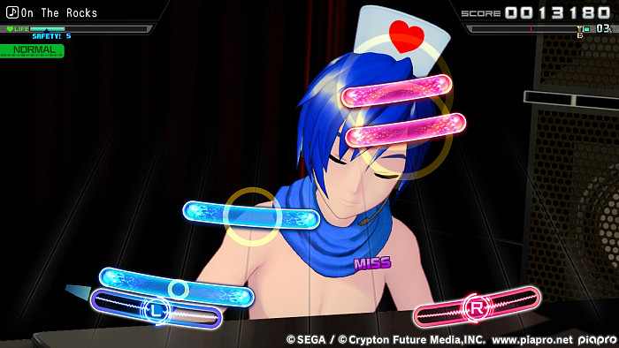 Скриншот из игры Hatsune Miku: Project DIVA Mega Mix
