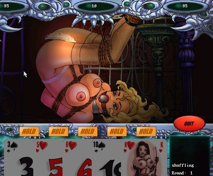 Скриншот из игры Patti Pain's Bondage Poker