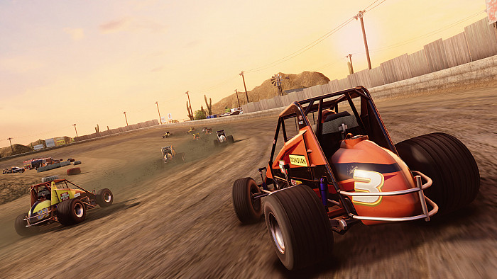 Скриншот из игры Tony Stewart's Sprint Car Racing
