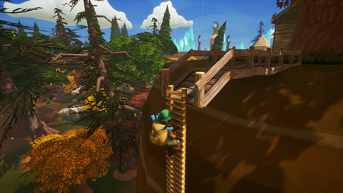 Скриншот из игры Dwarrows