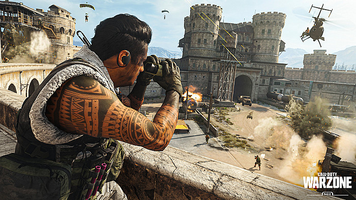 Скриншот из игры Call of Duty: Warzone